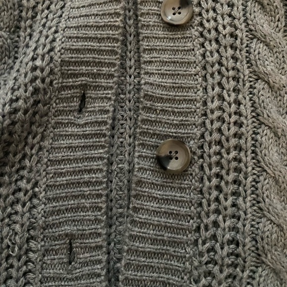 Fall/Winter Grey Cardigan - Picture 2 of 4